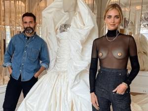 Chiara Ferragni: Η πιο προκλητική της εμφάνιση με διάφανο couture body «Schiaparelli»