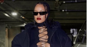 Paris Fashion Week: Αποκαλυπτική η έγκυος Rihanna στο σόου του Dior