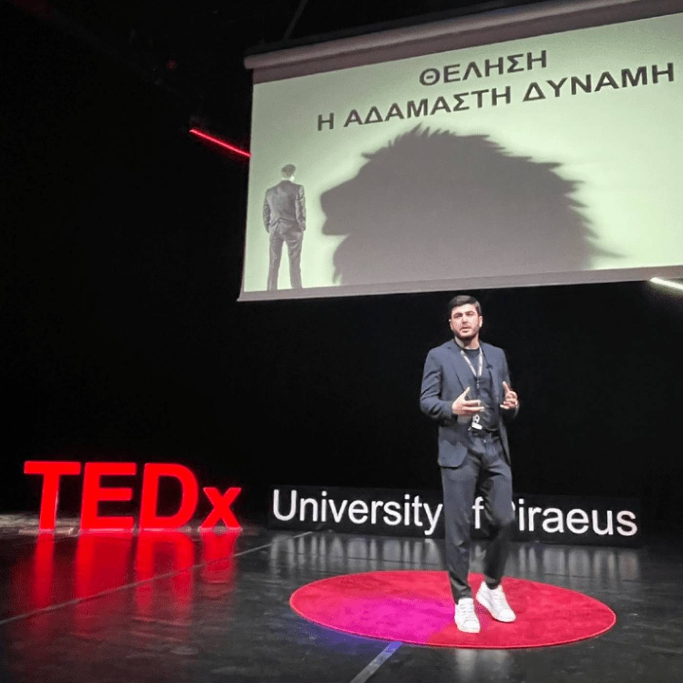 Ο Γιώργος Λεβεντάκης, CEO της Gruppo Cucine, ομιλητής του TED x University of Piraeus