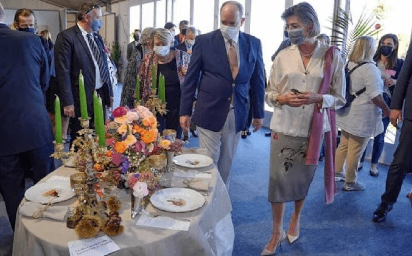 International Bouquet Competition για το Κλίμα: Ο Πρίγκιπας Albert και η Πριγκίπισσα Caroline έδωσαν το παρών - Δείτε φωτογραφίες