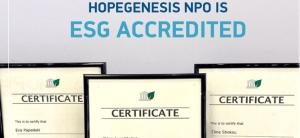 Η HOPEgenesis πρωτοπορεί ως η πρώτη Μη Κερδοσκοπική Εταιρία με πιστοποίηση ESG στην Ελλάδα